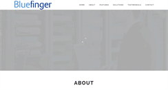 Desktop Screenshot of bluefinger.net